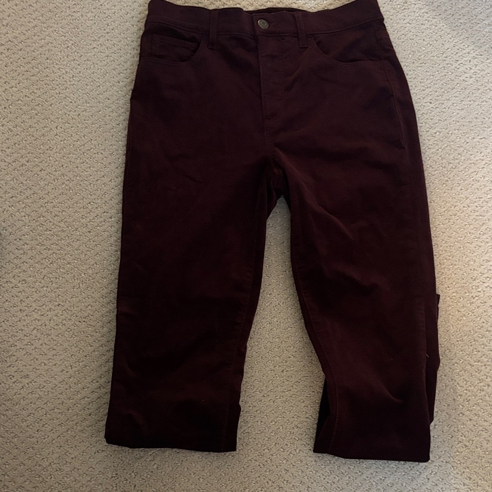 Dark Burgundy corduroy Pants